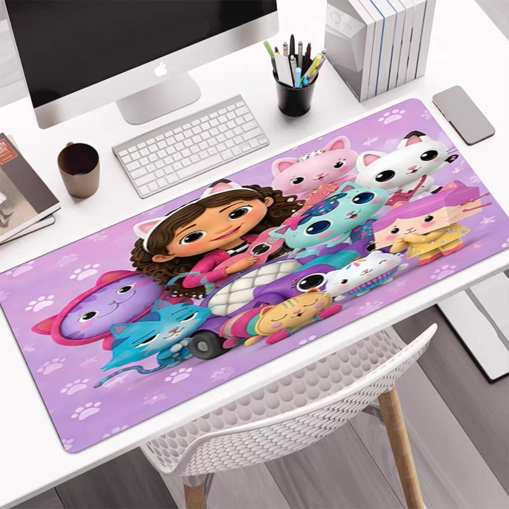 Gabby’s Dollhouse Theme Mouse Pad, Non Slip Rubber Base, Multifunctional Office & Home Decor, Perfect for Workspace Personalization.