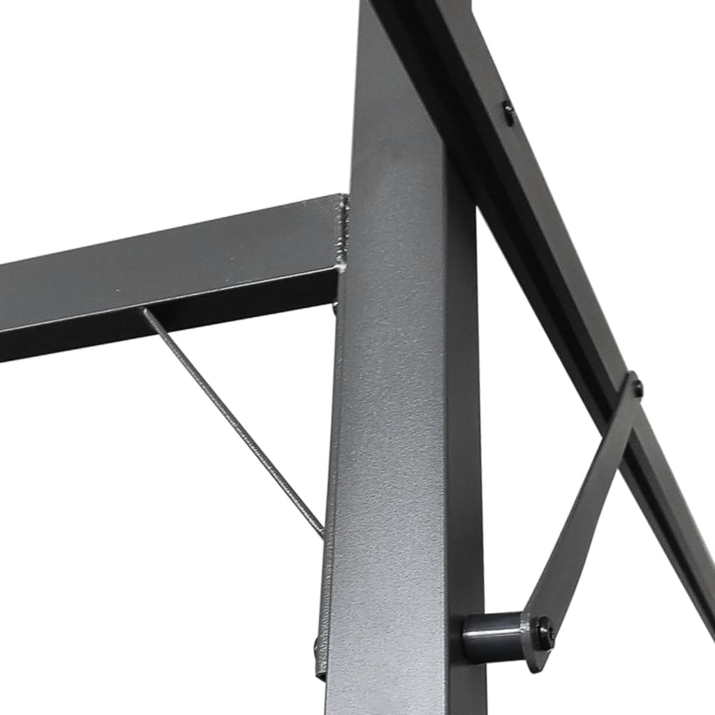 Pergola with Sliding Roof Cream 589 X 292 X 230 Cm