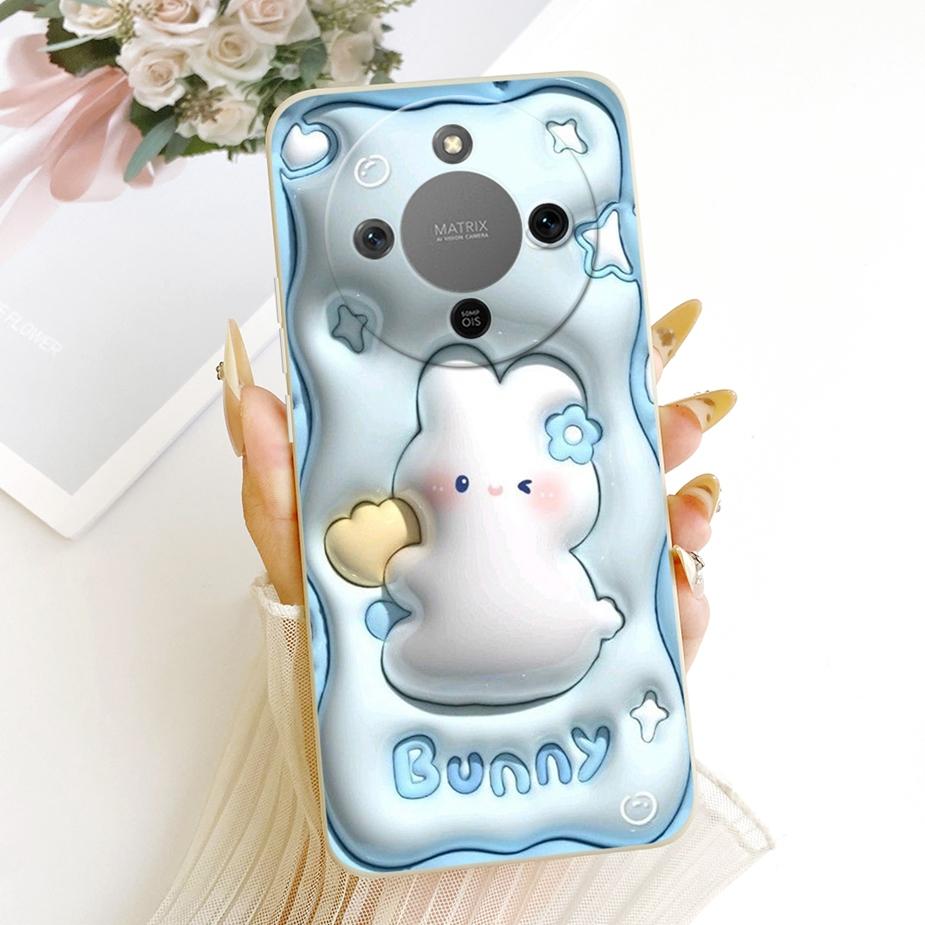 For Honor X9d Case Magic8 Lite Cute Fashion Cartoon Cover Soft TPU Phone Case For Honor Magic 8 Lite X 70 HonorX9d HonorX70 Bags