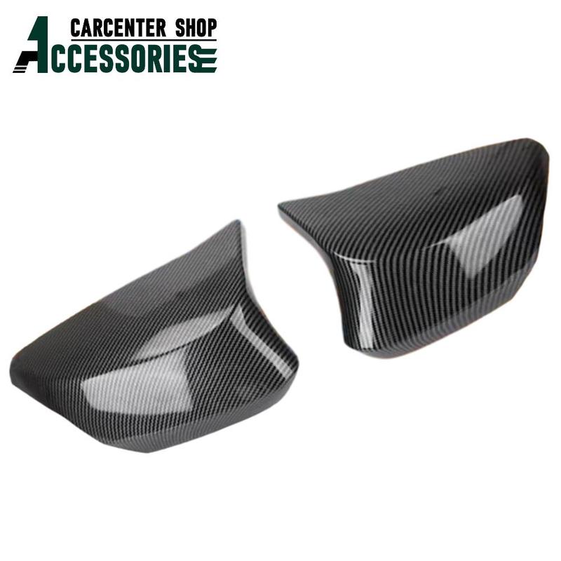 

ABS Carbon Fiber Car Side Wing Rearview Mirror Cover Caps Sticker Trim for Chevrolet Corvette C8 Z51 Z06