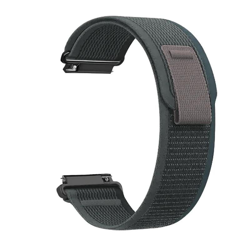 20mm 22mm Trail Nylon Loop Strap for Garmin Forerunner 965 955 570 970 165 55 Sports Bracelet Garmin Venu 4-3-2/ Active 6-5 Band