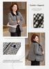 Giacca a quadri chic da donna di mezza età - Blazer casual con revers per primavera/autunno