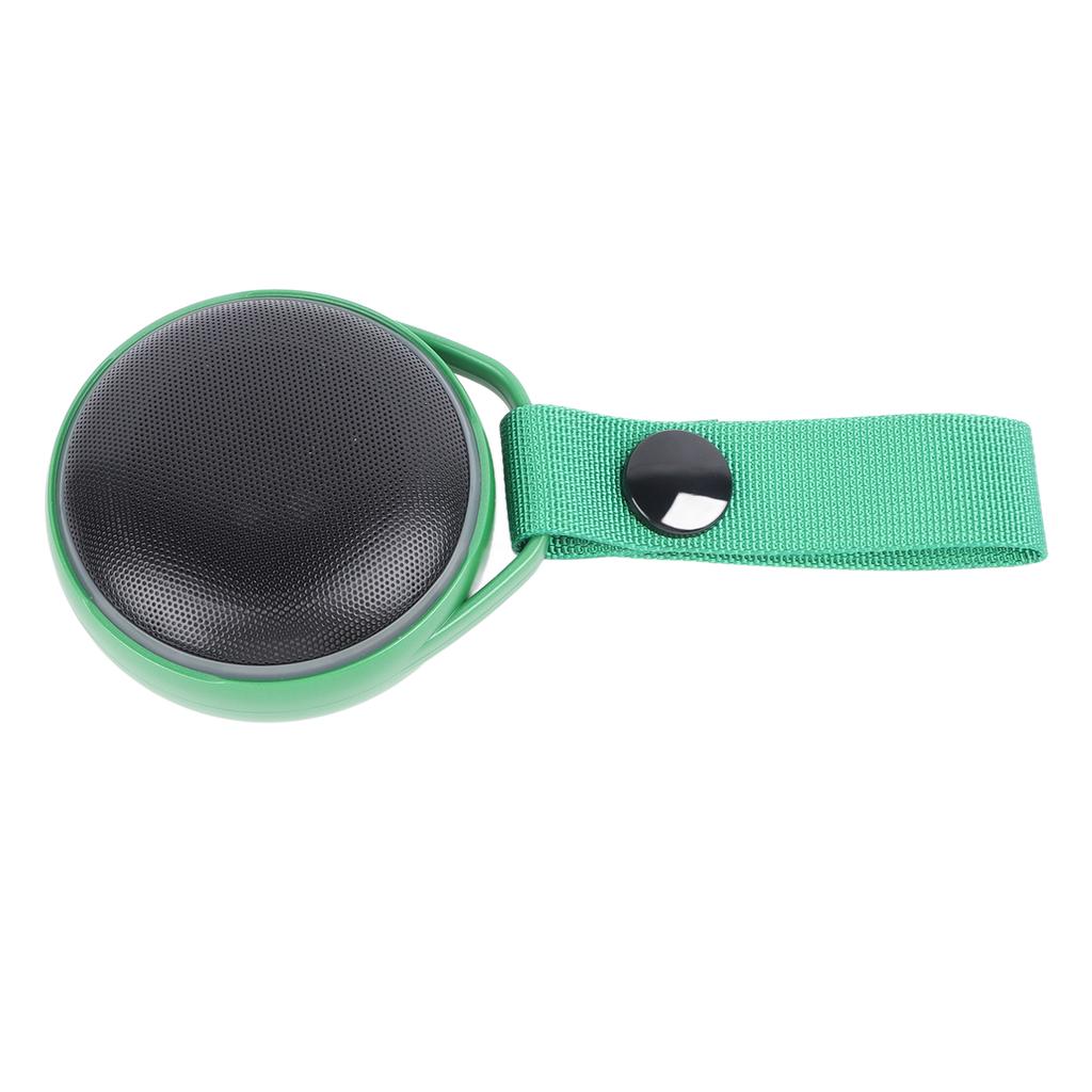 Bluetooth Speaker Green Portable Round Strap Speaker Small Portable Wireless Mini Speaker