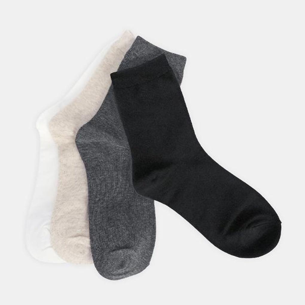 

Женские носки Elkate, набор из 10 пар, базовые всесезонные носки с высоким паголенком LDSC004