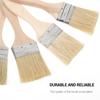 NOLITOY Wooden Handle Paint Paint Brushes for and x cm Brushes, 10-Piece Set, Multi-Purpose Walls, Furniture, Barbecues, 16.7 4.2