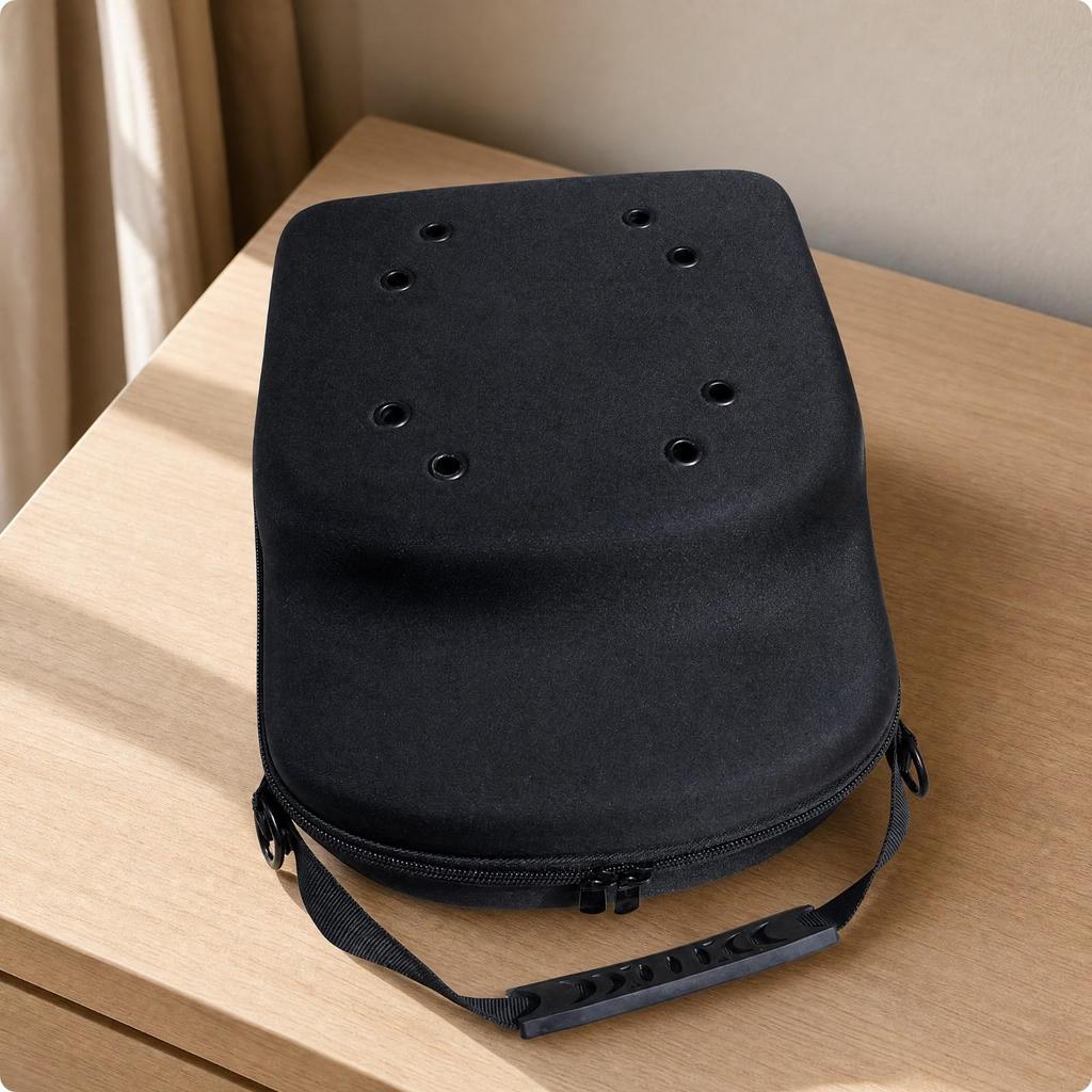 EVA Hat Storage Case Safeguarding with Carrying Handle Structured for Commuters,