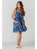 25th Anniversary Cross-Border A-Line Denim Dress - Women's Spaghetti Strap Pleated Backless Tank Top