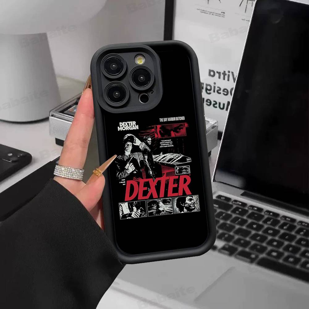 Movie D-Dexter Phone Case For IPhone 17 16 15 14 13 12 11 Pro Max Plus Mini Luck Cover
