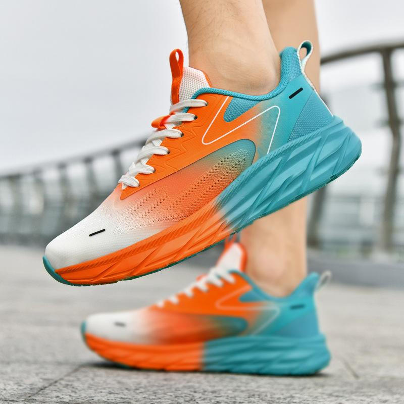 2025 New Men's Shoes Lightweight Sports Casual Mesh Shoes Breathable, Non-slip and Shock-absorbing Running Shoes Large Size 47 Trendy Shoes 48 Men