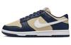 Dunk Low Next Nature 'Navy Gold' Women's DD1873-401
