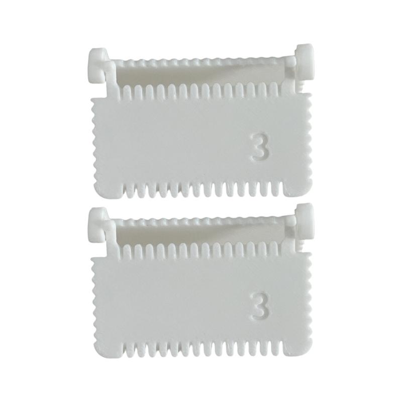 2Pcs Hinged Sewing Template Ruler Plastic Quilting Measuring Tool Edges Locking Stitching Guide for Fabric Stitching