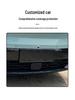 2025 Jike MIX Full-Coverage Green License Plate Frame for New Energy Vehicles