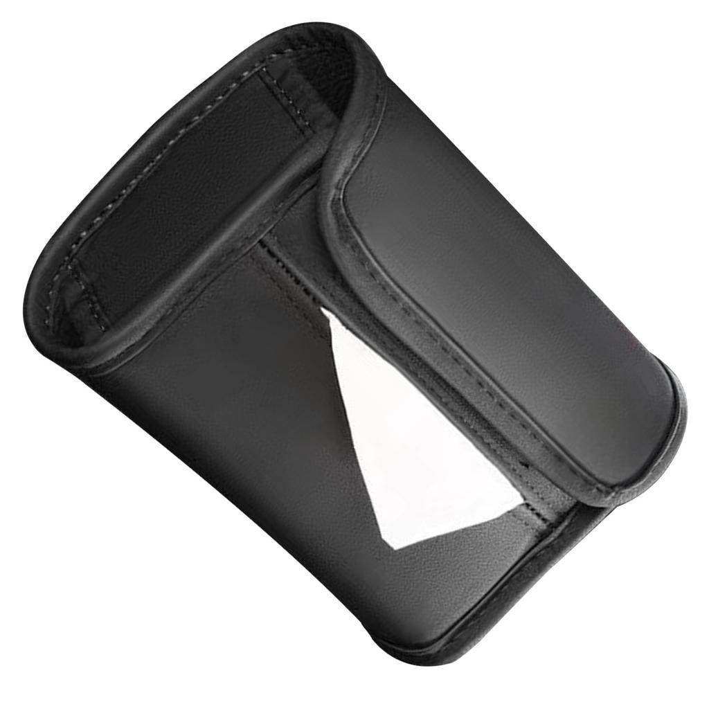 Armrest Tissue Box Holder Wear Resistant Pu Leather Backseat Tissue Case Holder Napkin