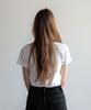 ONEHUNDREDPERCENT FOR WOMAN Ohpxharmonia4 Parisien Nyang Women'S Basic Short Sleeve T-Shirt