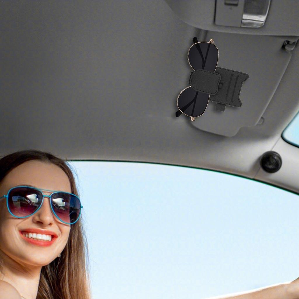 Car Sunglass Clip,car Visor Sunglass Holder,sunglass Holder Glasses Car Clip for Car Visor,fashion Ticket