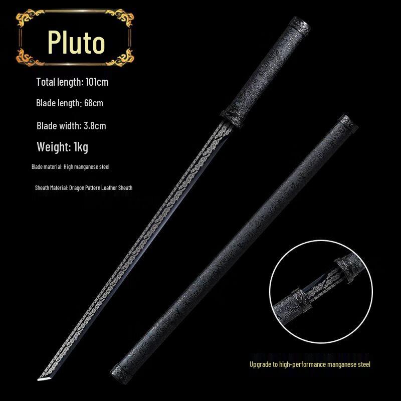 Цюцяо Марганцевая сталь Тан Горизонтальный тренировочный меч