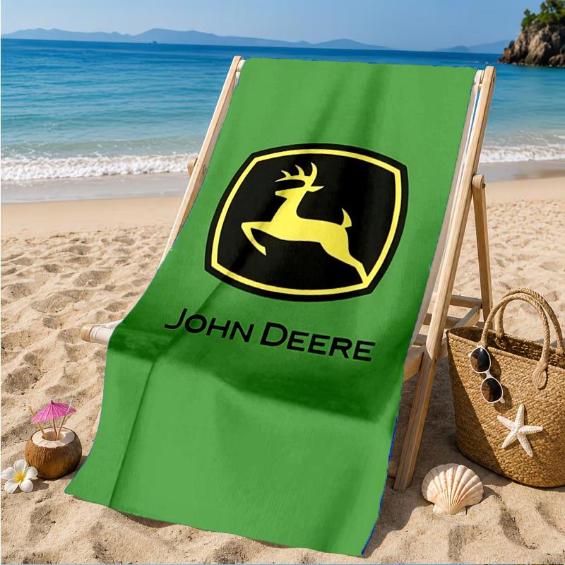 John Deere Design Beach Towel, Quick-drying, Easy to Care for, Suitable for Both Fitness and Beach Vacations,Sports Essential