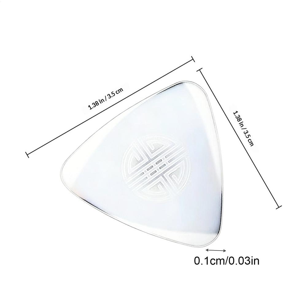 

Acoustic Guitar Picks Nylon Non-Slip Music Accessories Acoustic Guitar Strings Finger Picks for Musicians Women Men Daruan белый