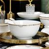 Flourishing Tang Rhyme 36-Piece Bone China Dinner Set