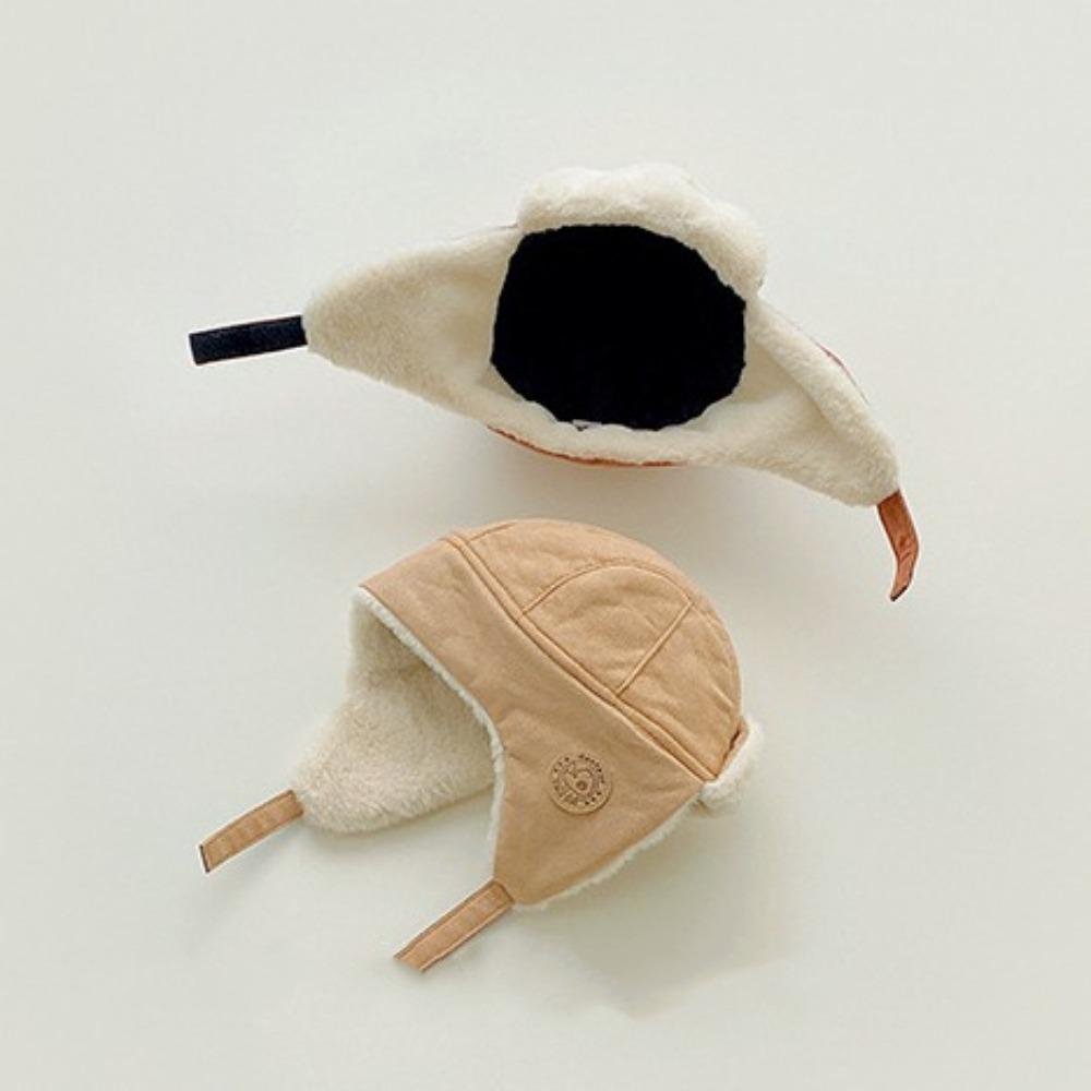 Goggles Ear Protection Hats Warm Plush Pilot Hat Fashion Ski Cap with Glasses  Outdoor