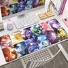 Anime Amphoreus Mouse Pad Gaming Honkai Star Rail Chrysos Heir Desk Mat Computer Accessories Mousepad Stitch Edge Keyboard Mat