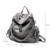 cmy select Mochila com Tachas Pretas [cmy select], Feminina,