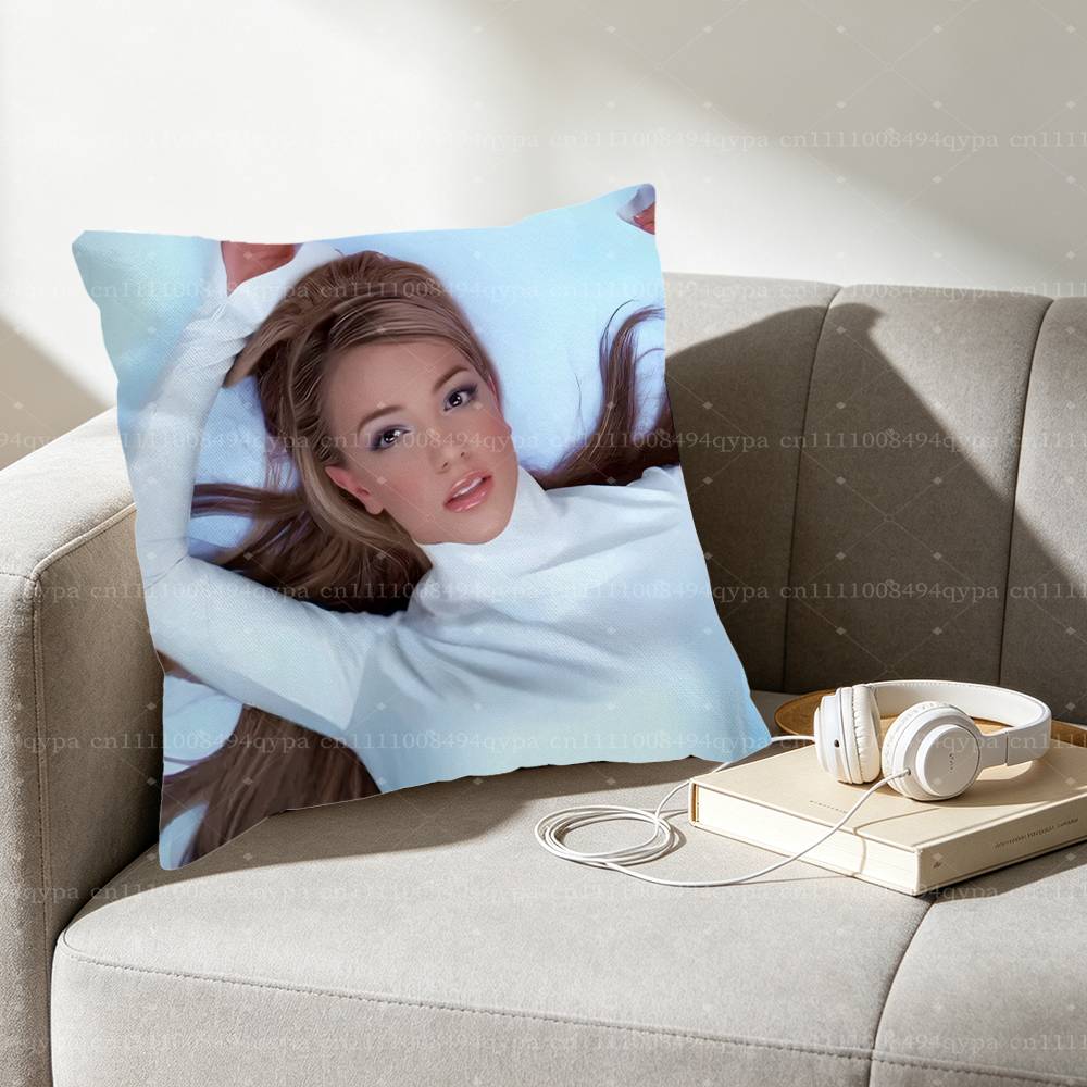Brit BBritney Spears Toxic Throw Pillow Cover Home Decor Art Design Decor Pillowcase Cushion Cover for Bed Sofa Living Room