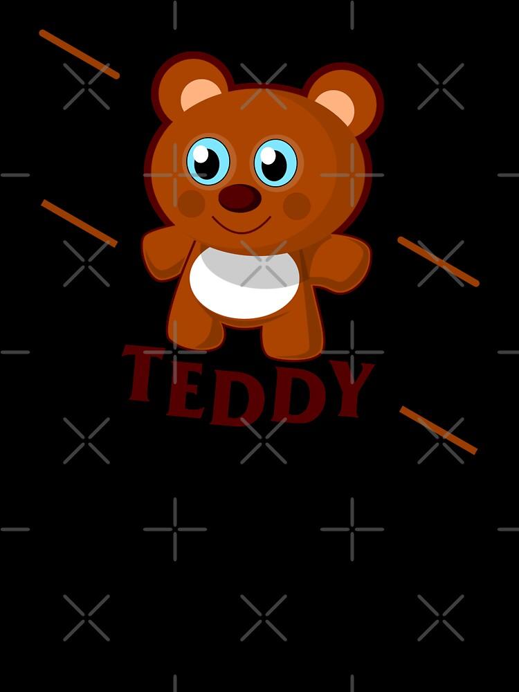 Ted The Animated Series TEDDY NEW DESIGN Oversized Unisex T-Shirt