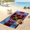 West Ham United FC Personalized Printed Beach Towel Soccer Logo Support Custom Name Text Absorbent Towel For Sport Travel Special Gift