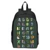 16 Inch Children's Backpack Alphabet Lore Alphabet Legend Elementary School Backpack Boys and Girls Kindergarten Backpack