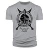 Spartan Warrior Molon Labe American Flag TShirt 100 Cotton ONeck Summer Short Sleeve Casual Mens Tshirt Size S3XL