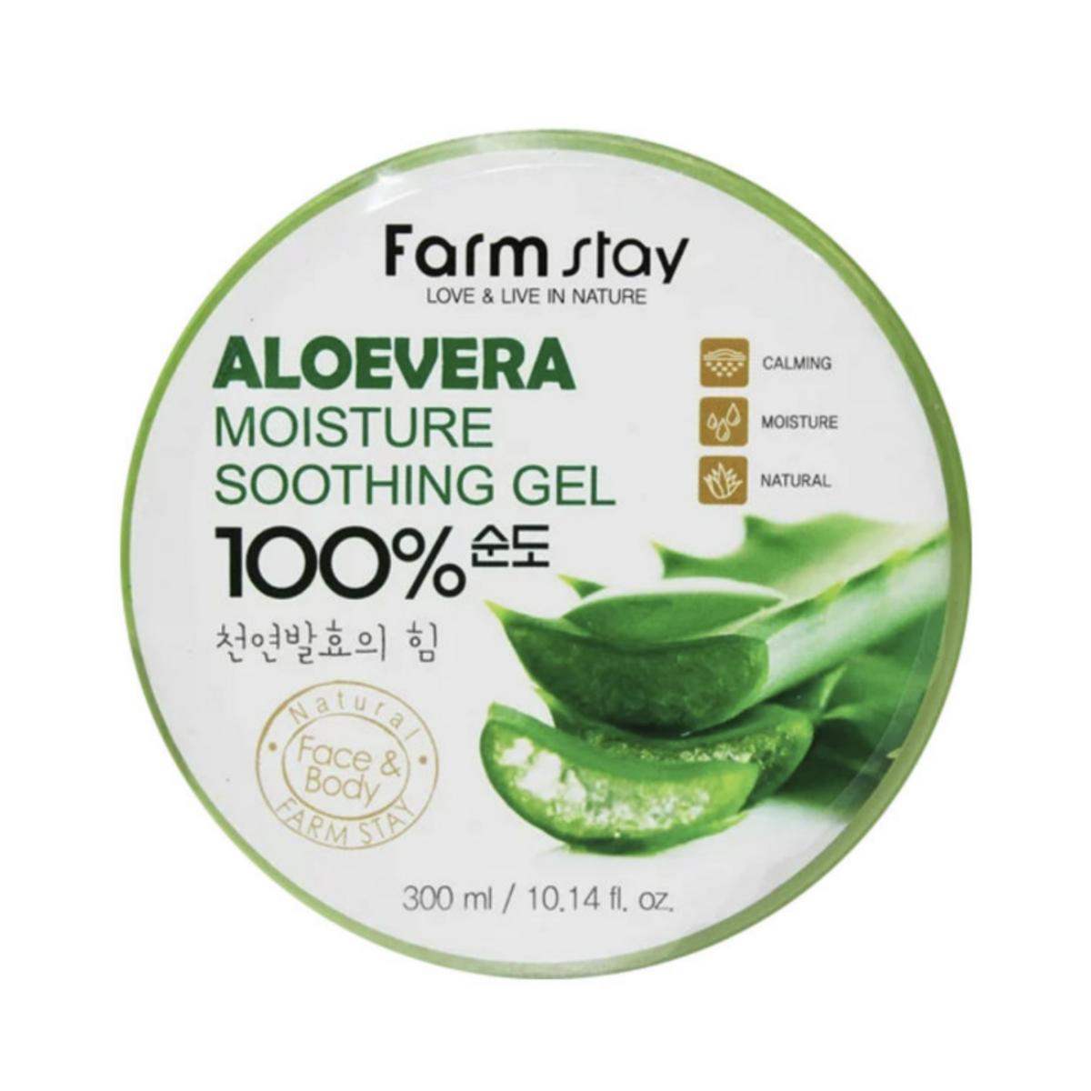 

[Farmstay] Aloevera Moisture Soothing Gel 300ml 300ml X 1PCS
