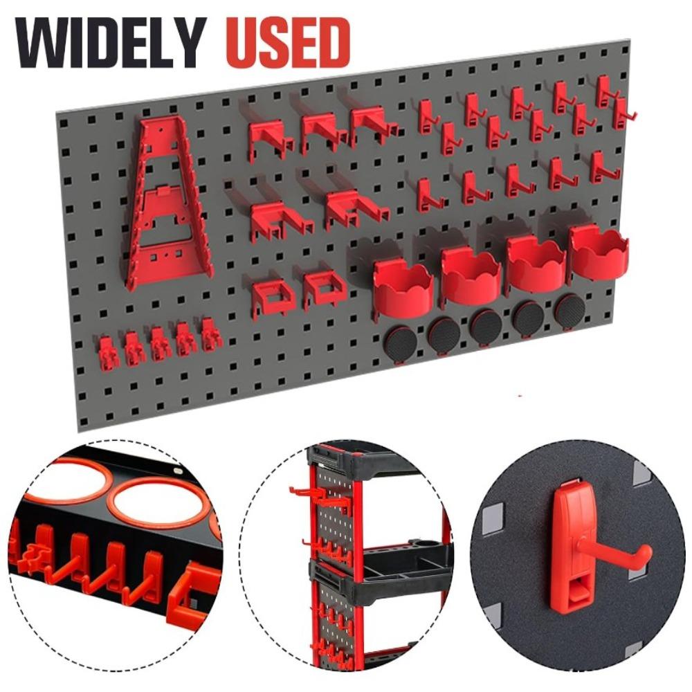 5PCS ABS Garage Pegboard Hook Small Spray Bottle Hooks Pegboard Hooks  for Wall Mount Tool