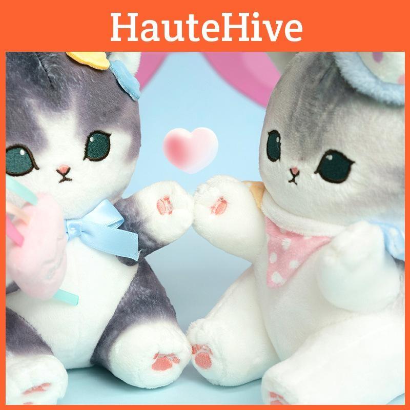 Shark Cat Mofusand Plush Doll With Pp Cotton Filling For Kids Bedroom Decor