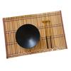 Bamboo Woven Placemat Retangle Shape Thickened Heat-Resistant Oil-Resistant Non-Slip Parties Weddings Banquets