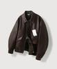 Mood Inside Normal Pocket Leather Blouson_Brown