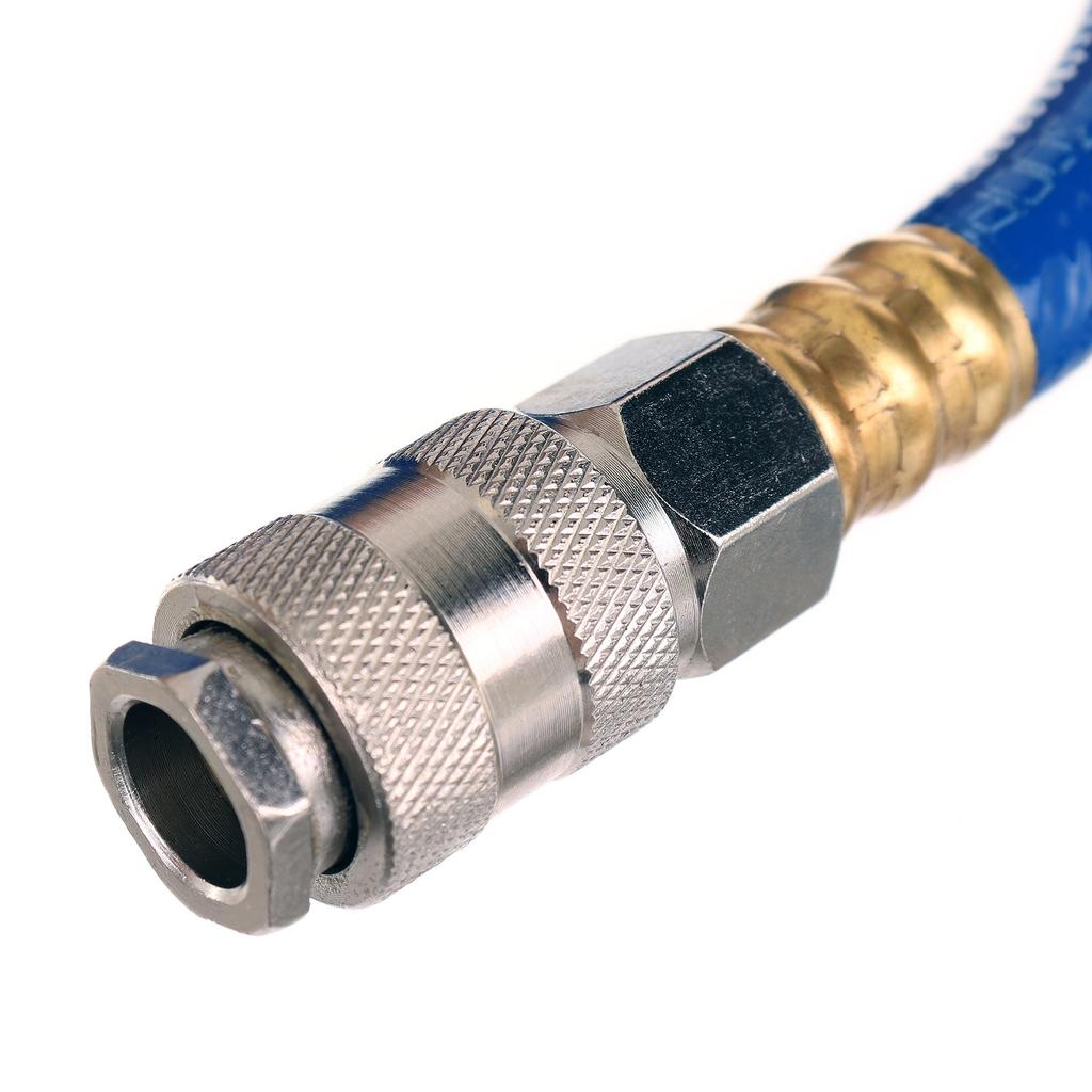 Reinforced Pneumatic Hose PVC 5m Cable 10mm X 16mm Quick Connectors