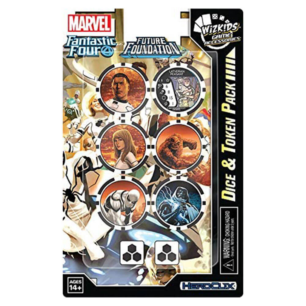 

Набор игральных костей и жетонов Marvel Fantastic Four Future Foundation