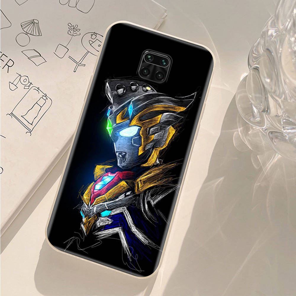 AD91 Ultraman Clear Case for Samsung A04 A14 A23 A34 A54 M23 M33 M52 M53 Realme 10 9 C30S C35 C55 VIVO Y02 Y21 Y33S Y51 X80 V25 Cover