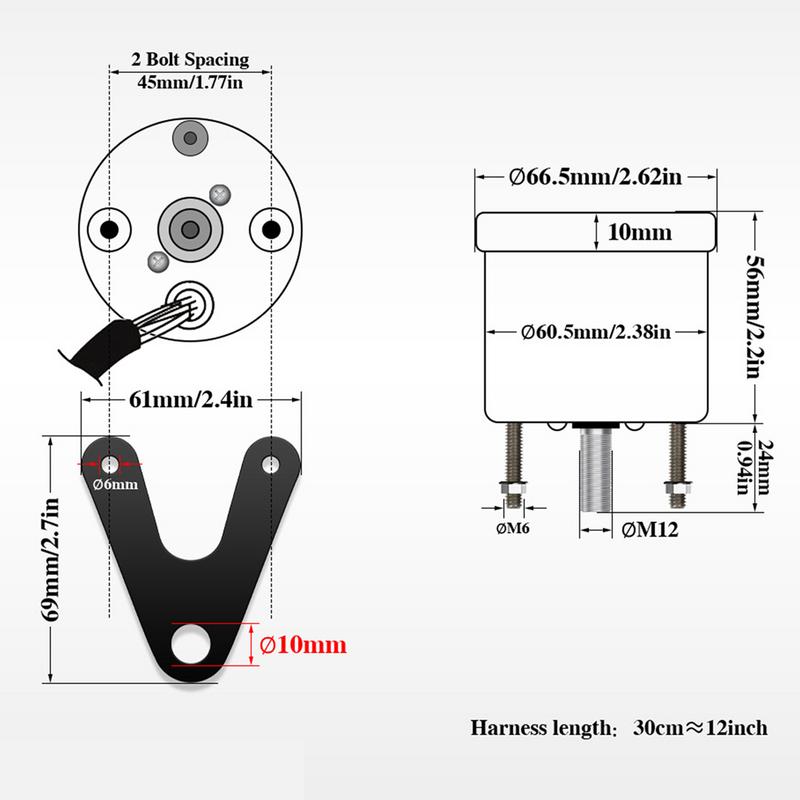 Vintage Motorcycle Speedometer Mechanical Digital Display Speedometer Gauge Retro Modification Accessories Circular With Turn