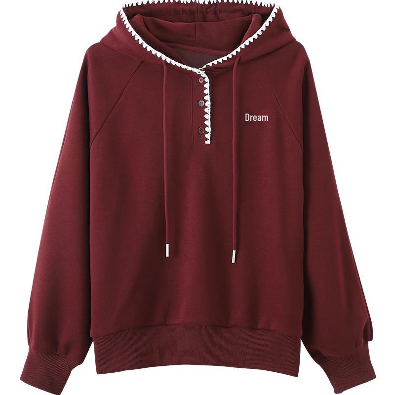 Betu Women's 2026 Autumn Trendy Hooded Sweatshirt