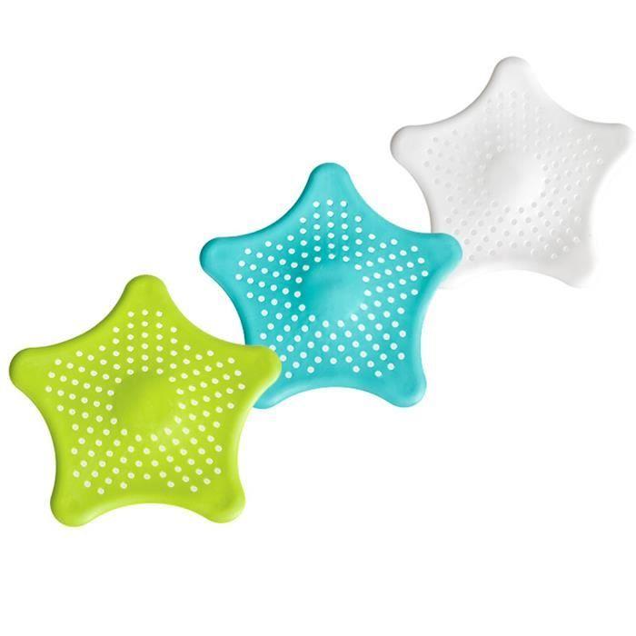 Filter Stopper - Elenxs® - Starfish - White - Soft Green - 15x14 Cm