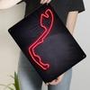 Custom Neon Red Abstract Line Art Metal Wall Decor Modern Home Living Room Office Decoration