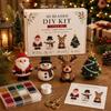 Babbo Natale Natale Perla Arte Artigianato Kit Cane Gatto Creativo Fai da te Perline Artigianato Set Pinguino Pupazzo di Neve Alce Decorazione Natalizia