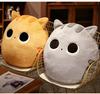 30/50cm Stuffed Soft Animal Kitten Plush Pillow Lovely Cartoon Cat Dolls Toys Kawaii White Black Cat Gift for Children Girls