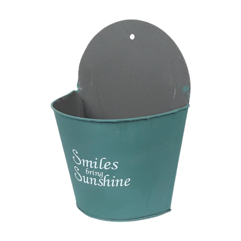 

ЦветыРастения Горшок Настенный Железный Горшок Подвесной Кашпо Полукруглые Уличные Цветочные Горшки Корзина Подходит Для Балконного Забора