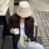 UV Protection Flax Sun Hat Sunscreen Japanese Style Bucket Cap  Mountaineering
