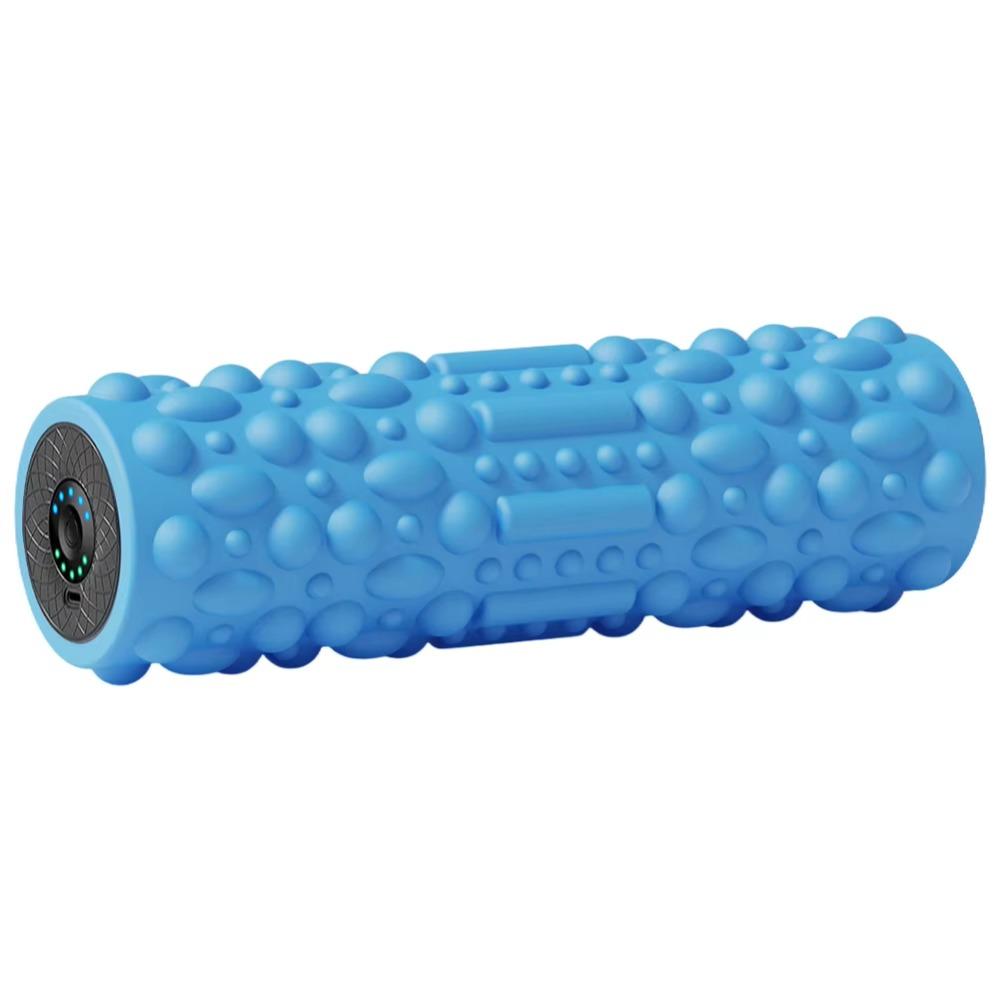 5 Modes Vibrating Foam Roller Adjustable Exercise Muscle Massager Bodybuilding