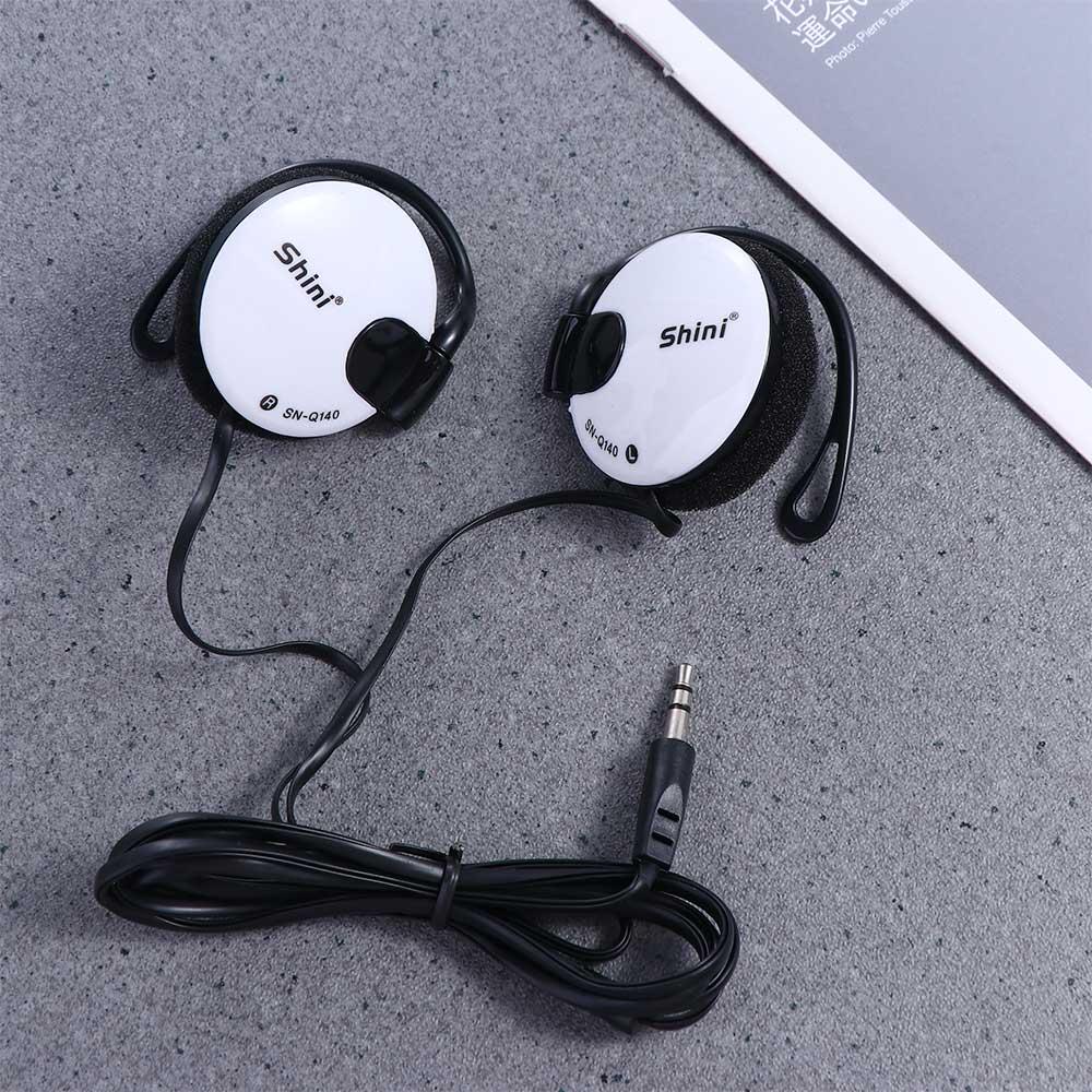 Multiple Color Stereo Sport 3.5mm Ear Hook Headphone Earphone Headset
