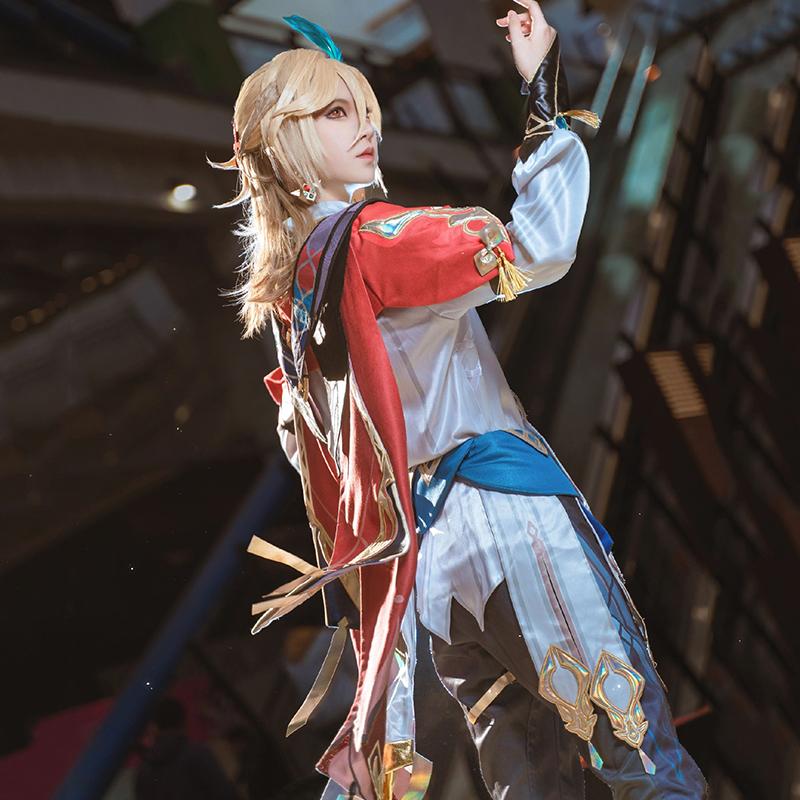 Kaveh Cosplay Kaveh Kaveh Cosplay Uniformă Perucă Gratuit Crăcuterie Costum Halloween Party Bărbați Femei Haine Costume